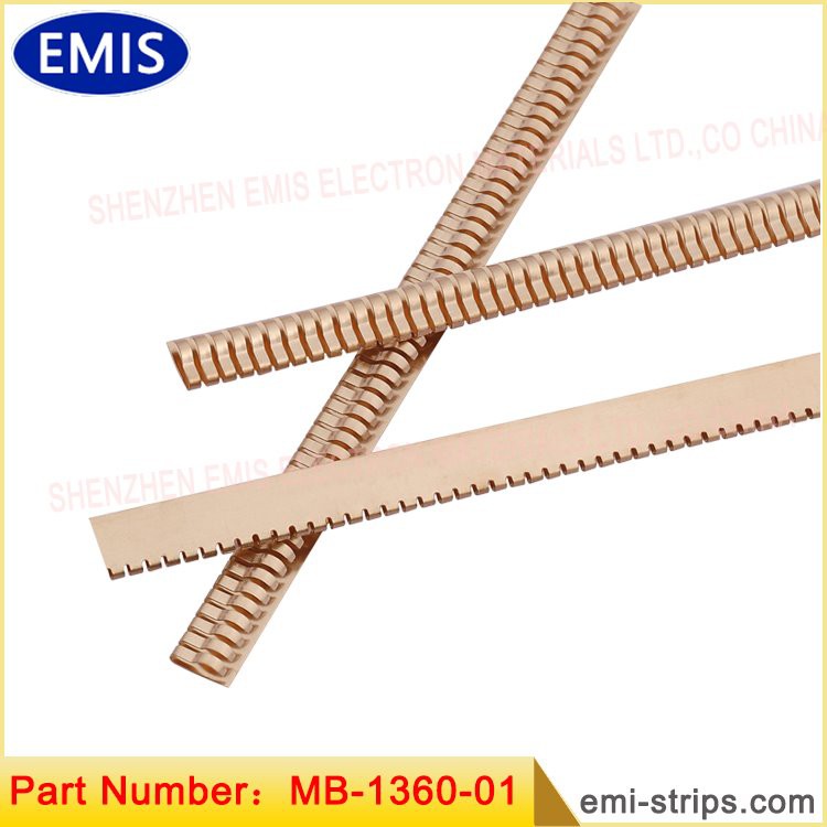 Пружина контактів, що екранують EMI